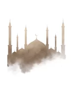Mosque waterpaint