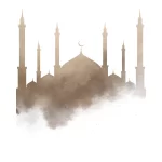Mosque waterpaint