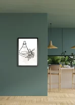 Kitchen line art 1 - Image 2