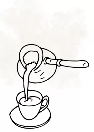 Kitchen line art 2 - Image 1