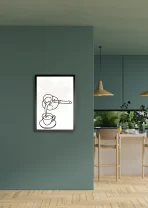 Kitchen line art 2 - Image 2