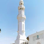 Qiblatain mosque tower Medina