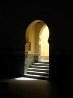 Passage to prayerroom