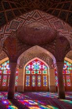 Nasir al-Mulk Mosque interior, Iran