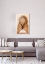 Casablanca, Morocco: Intricate exterior marble and mosaic stone - Image 2